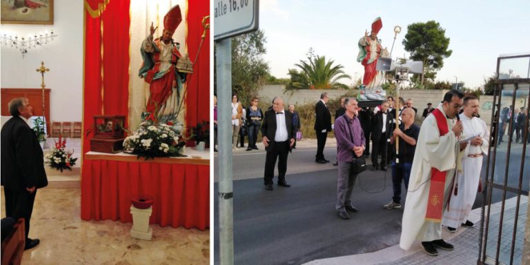 Sant’Oronzo d’ottobre. Processione sulla ‘via oronziana ‘ fino al santuario fuori le mura